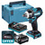 Makita TW004GD202 40V Max XGT Brushless 1/2" Impact Wrench with 2x 2.5Ah Batteries