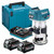 Makita RT001GZ20 40V Max XGT 1/4" & 3/8" Trimmer with 2x 2.5Ah Batteries