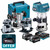 Makita RT001GZ16 40V Max XGT 1/4" & 3/8" Trimmer with 2x 2.5Ah Batteries & 3x Trimmer Bases
