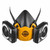 DeWalt DXIR1HMMP3 Half Face Mask Respirator with P3 Filters (Size M)