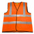 Sealey 9812l Worksafe® Hi-Vis Orange Waistcoat - Large