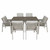 Dellonda DG274 Fusion Outdoor Dining Set (7 Pieces)