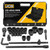 JCB JCB-68262-9MPB 34 Impact Socket, Ratchet Tool & Extension Bar Set (26 Pieces)
