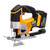 JCB 18JS-5KIT 18V Cordless Jigsaw with 2x 5.0Ah Batteries
