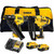 DeWalt DCK246P2-GB 18V XR Brushless Nailer Twin Kit DCN930/DCN660N with 2x 5.0Ah Batteries & Bag