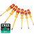 Wera 05051575001 1060 I/1062 I/6 Kraftform Vde Screwdriver Set Ph/Sl (6 Pieces)