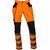 Helly Hansen 38573-71885-04 UC-ME Construction Trouser CL2, Hi Vis Orange/Ebony (Size 34")
