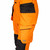 Helly Hansen 38573-71885-04 UC-ME Construction Trouser CL2, Hi Vis Orange/Ebony (Size 34")