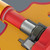 Wera 05005121001 410 i VDE A RA VDE-insulated T-handle Adapter Screwdriver with Ratchet Functionality for 3/8" Sockets