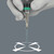 Wera 05051515001 25 RA-R Kraftform Kompakt Bit Holder with Textile Pouch 