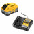 DeWalt DCB1880 18V 8.0Ah XR LI-Ion Tabless Battery and DCB1104