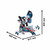 Bosch 0601B47000 GCM 18V-216 DC Mitre Saw (Body Only)