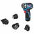 Bosch 06019H3003 GSR 12V-35 FC FlexiClick Drill Driver with L-BOXX (Body Only)