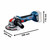 Bosch 06019H9104 GWX 18V-7 115mm Angle Grinder X-LOCK with L-BOXX (Body Only)