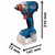 Bosch 06019N2120 GDX 18V-285 Impact Driver/Wrench (Body Only)