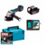 Makita DGA463STJ 18V LXT Cordless Brushless 115mm Angle Grinder Kit with 1× 5.0Ah Battery, Charger & Makpac Case