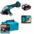 Makita DGA504STJ 18V LXT Cordless Brushless 125mm Angle Grinder Kit with 1× 5.0Ah Battery, Charger & Makpac Case