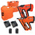 Paslode IM350+ 1st Fix Framing Nailer & IM65A Second Fix Angled Brad Nailer with 2x 2.1Ah Batteries
