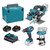 Makita DLX3193TJ 18V LXT Cordless 3 Piece Kit with 2x 5.0Ah Batteries