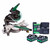 HiKOKI C3610DRA 36V MultiVolt 254mm Mitre Saw with 2x 4.0Ah Tabless Batteries and Charger