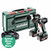 Metabo 2.8.8 18V Brushless Hammer Drill & Impact Driver Combo Set with 2x 5.2Ah Batteries 685200590