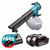 Makita DUB187Z 18V LXT Brushless Blower / Vacuum with 2x 5.0Ah Batteries & Fast Charger