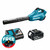 Makita DUB362Z LXT Twin 18V Brushless Blower with 1x 4.0Ah Battery & Fast Charger
