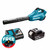 Makita DUB362Z LXT Twin 18V Brushless Blower with 1x 5.0Ah Battery & Fast Charger