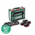 Metabo Basic Set with 4x 10.0Ah Batteries, ASC145 Charger & MetaBOX145 685143000