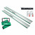 HiKOKI C3606DPAJVZ 36V MultiVolt 165mm Plunge Saw & Guide Rail Kit with 2x 4.0/8.0Ah Batteries