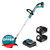 Makita DUR193Z 18V LXT Cordless Grass Line Trimmer with 2x 3.0Ah Batteries and Charger