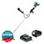Makita DUR368AZ Twin 18V LXT Brushless Brush Cutter with 1x 3.0Ah Battery and Charger