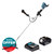 Makita DUR368AZ Twin 18V LXT Brushless Brush Cutter with 1x 4.0Ah Battery and Charger