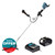 Makita DUR368AZ Twin 18V LXT Brushless Brush Cutter with 1x 6.0Ah Battery and Charger