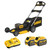 DeWalt DCMWP134T2 Twin 18V XR Next Generation 48cm Brushless Push Lawn Mower with 2x 6.0Ah FlexVolt Batteries & Charger