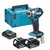 Makita DTD173Z 18V Brushless Impact Driver with 2x 6.0Ah Batteries, Charger & Makpac Carry Case