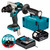 Makita DHP492Z 18V LXT Brushless Combi Drill with 1x 6.0Ah Battery, Charger & Makpac Carry Case