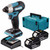 Makita DTD157Z LXT 18V Brushless Impact Driver with 2x 6.0Ah Batteries, Charger & Makpac Carry Case