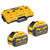 DeWalt DCB104-GB 18V/54V Flexvolt 4 Port Charger & 2x DCB547-XJ XR 9.0Ah Batteries