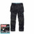 Makita MK304M Onyx Stretch Trousers Black (Size W28xL31)