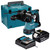 Makita DHR243Z 18V LXT 24mm Brushless SDS+ Rotary Hammer with 1x 5.0Ah Battery, Charger and Makpac Carry Case