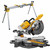 DeWalt DCS727N-XJ 54V XR Flexvolt 250mm Double Bevel Slide Mitre Saw with DE7023 Universal Mitre Saw Stand (Body Only)