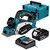 Makita DKP180Z LXT 18V Cordless 82mm Planer with 1x 5.0Ah Battery, Charger and Makpac Carry Case