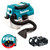 Makita DVC750LZX3 LXT 18V Brushless L-Class Vacuum Cleaner with 2x 4.0Ah Batteries & Charger