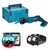 Makita DJR183Z 18V Cordless Mini Reciprocating Saw with 2x 3.0Ah Batteries, Charger and Makpac Carry Case