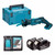 Makita DJR183Z 18V Cordless Mini Reciprocating Saw with 2x 5.0Ah Batteries, Charger and Makpac Carry Case