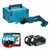 Makita DJR183Z 18V Cordless Mini Reciprocating Saw with 2x 6.0Ah Batteries, Charger and Makpac Carry Case