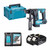 Makita DHR171Z 18V LXT Brushless 17mm SDS+ Rotary Hammer with 2x 3.0Ah Batteries, Charger and Makpac Carry Case