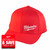 Milwaukee BCSRDLXL Baseball Cap, Red (L / XL)