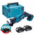 Makita DJR185Z 18V Cordless Mini Reciprocating Saw with 2x 4.0Ah Batteries, Charger and Makpac Carry Case
